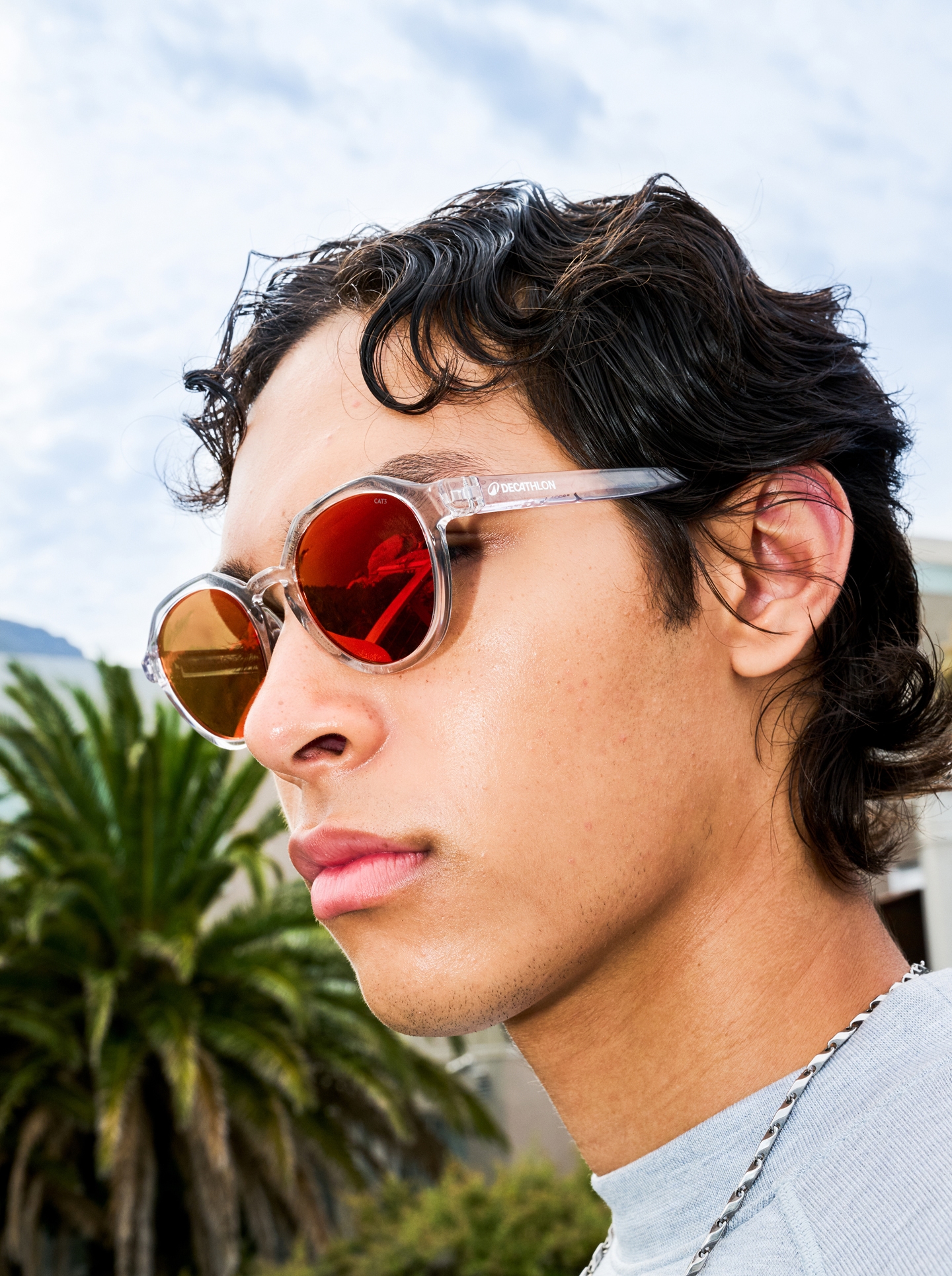 Gafas de sol -  Blancas y naranjas